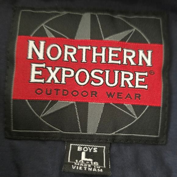 Northern Exposure Orange Black Winter Snow Jacket BOYS 14-16 Large - Picture 8 of 9